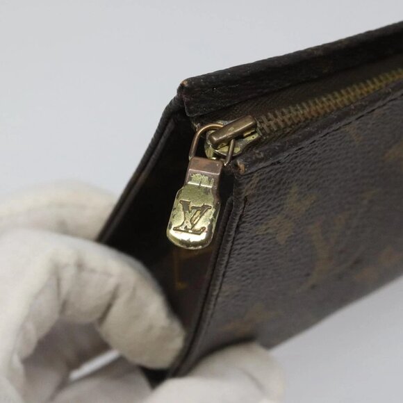 LOUIS VUITTON Monogram Poche Toilette 15 Pouch M47546 LV Auth 111834 - Picture 12 of 16